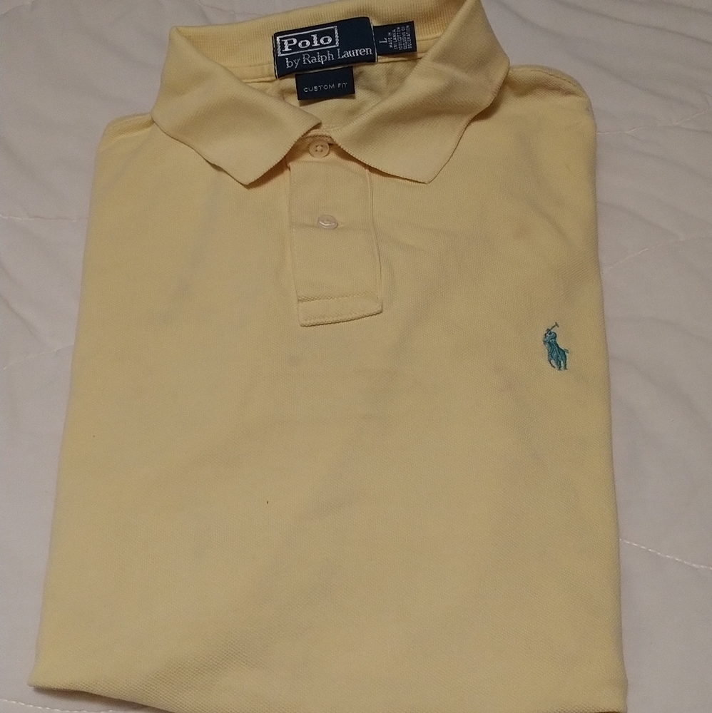VINTAGE POLO BY RALPH LAUREN MEN'S L" CUSTOM FIT / CONDITION'S @ 80%